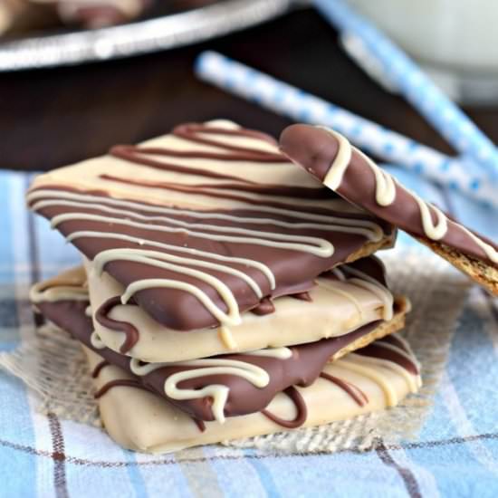 Chocolate Peanut Butter Grahams