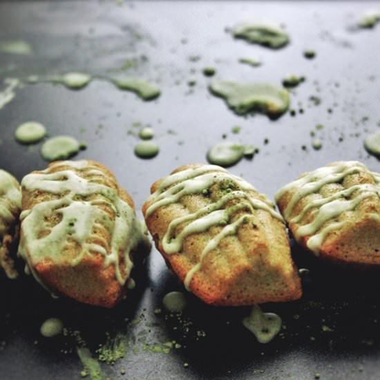 matcha madeleines