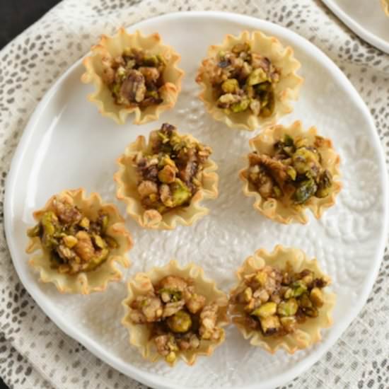 Mini Baklava Tarts