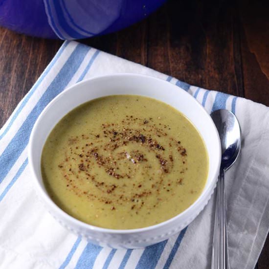 Roasted Broccoli Soup