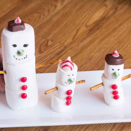 Marshmallow Snowmen