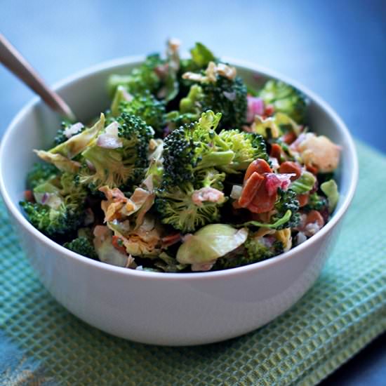 Broccoli & Brussels Sprout Slaw