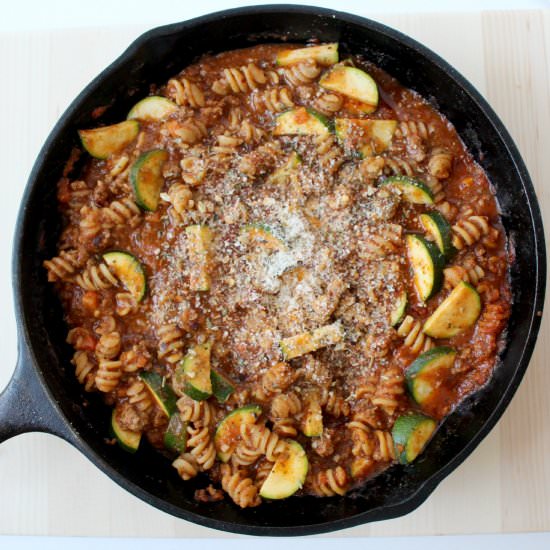 Healthy Skillet Lasagna