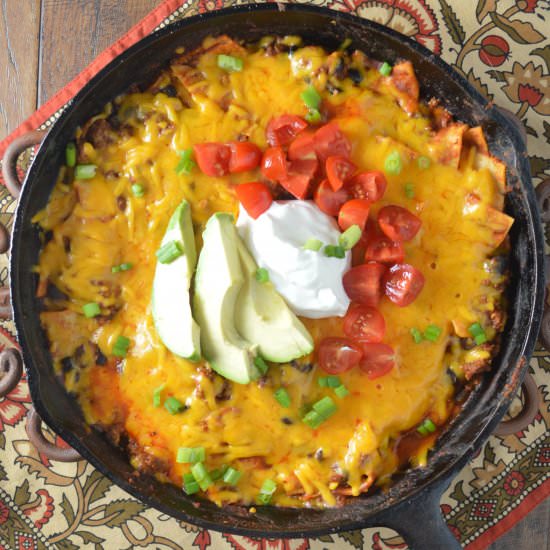 One Pan Enchiladas