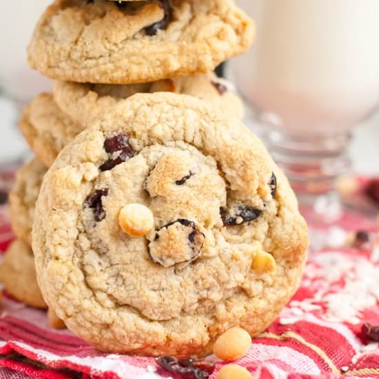 Gluten Free White Chocolate Cookies
