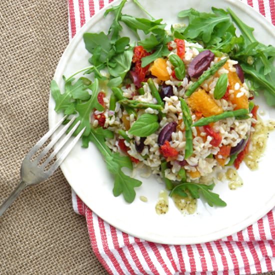 Sicilian-Style Brown Rice Salad