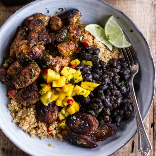 Cuban Chicken and Black Bean Quinoa