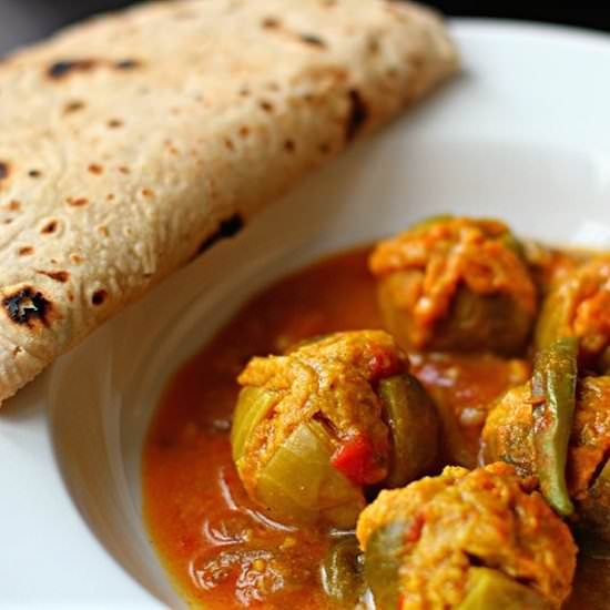Stuffed Brussel Sprouts Curry