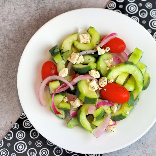 Simple Cucumber Salad