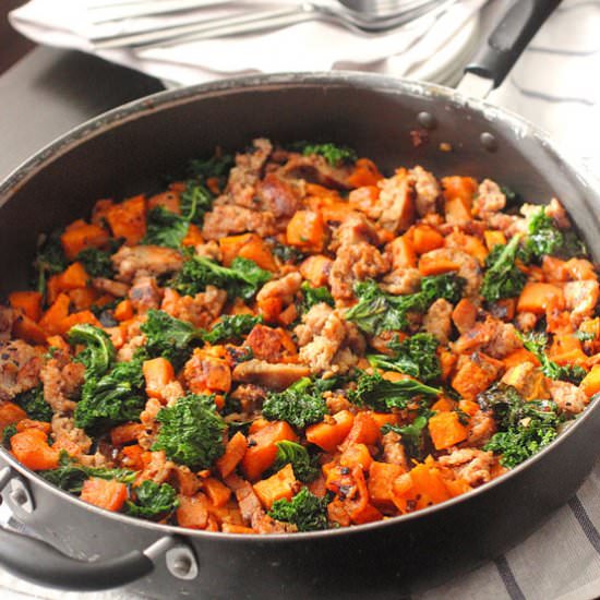 Roasted Sweet Potato Hash