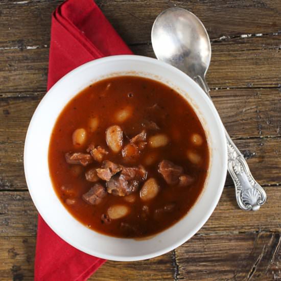 Prosciutto and Bean Soup