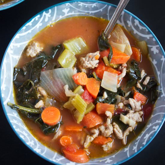 Turkey Kale Soup