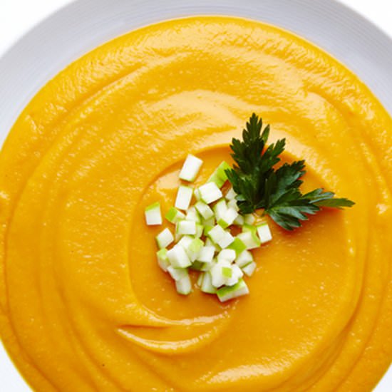 Sweet Potato, Parsnip & Apple Soup