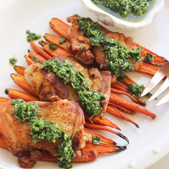Chimichurri Chicken Thighs