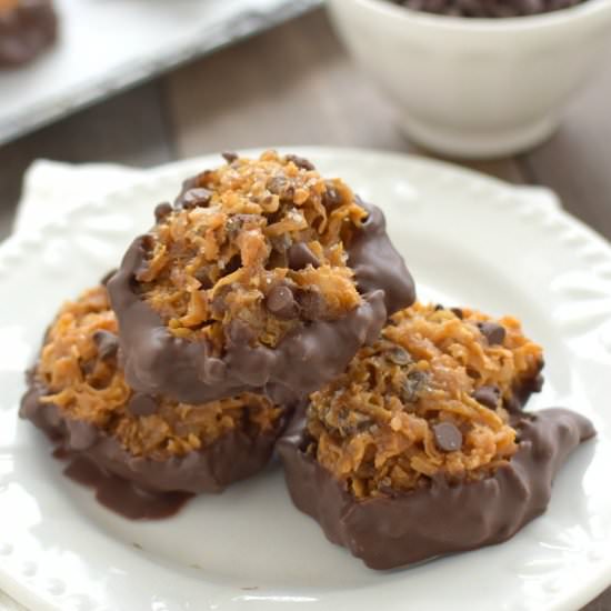 Salted Caramel Chocolate Macaroons