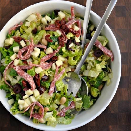 Italian Chopped Salad for Two