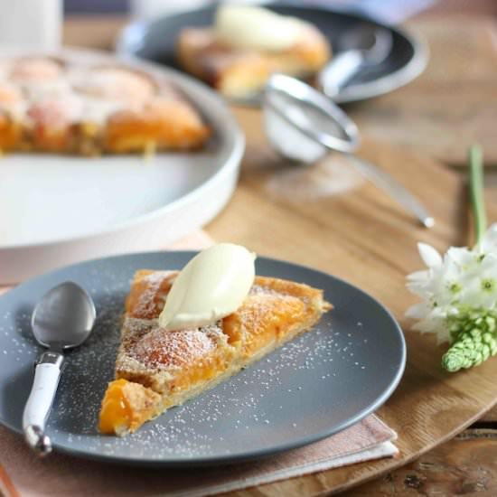 Apricot and Almond Tart
