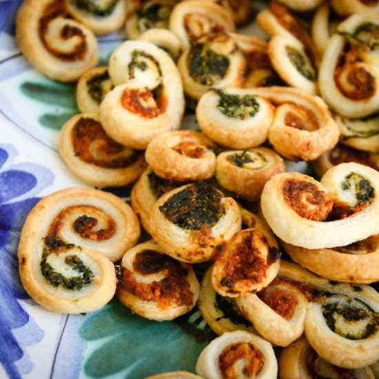 Vegan Christmas Palmiers