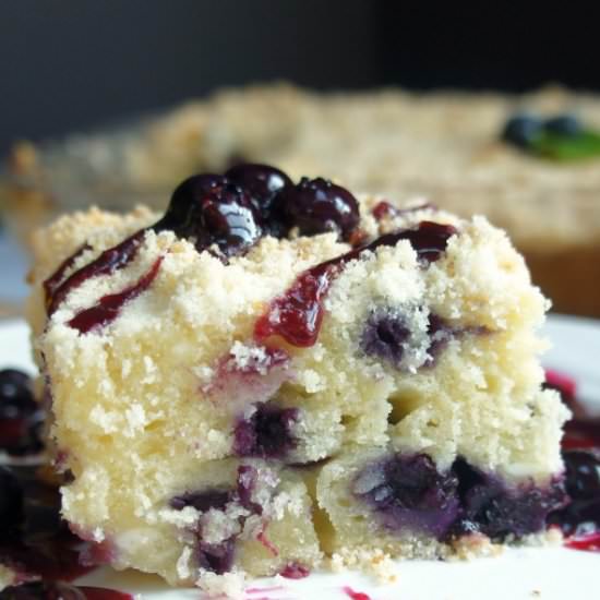 Blueberry & Cheese Coffee Cake
