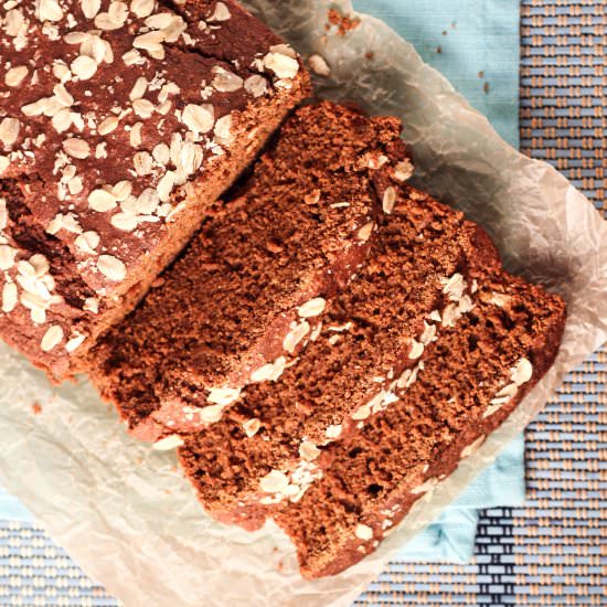 Oatmeal Molasses Quick Bread