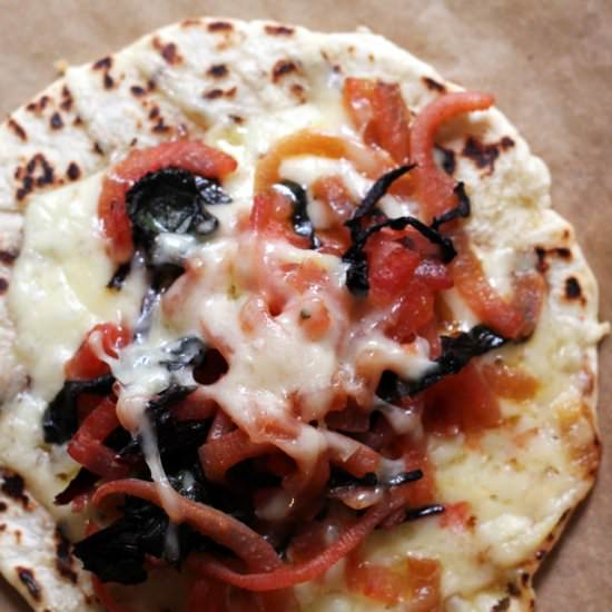 Winter Vegetable Tostadas