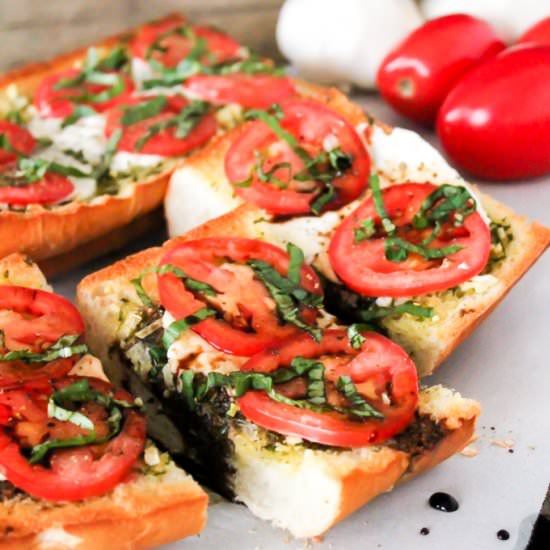 Caprese Garlic Bread