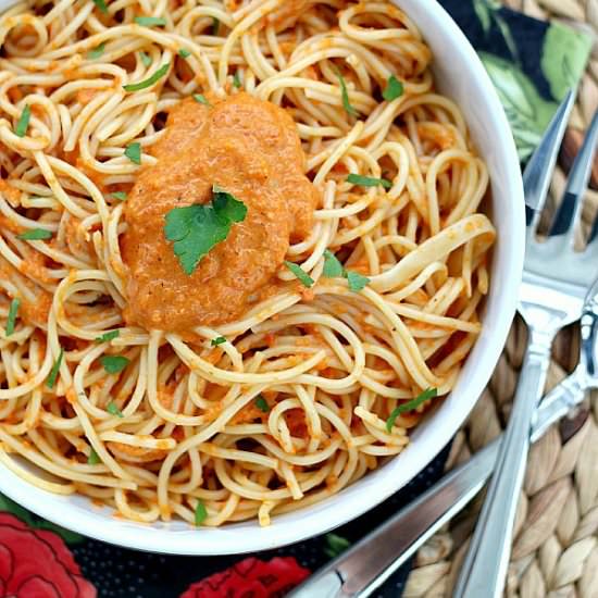 Red Pepper Pasta Sauce