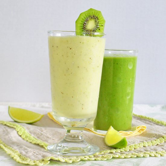 Pineapple Kiwi Smoothie