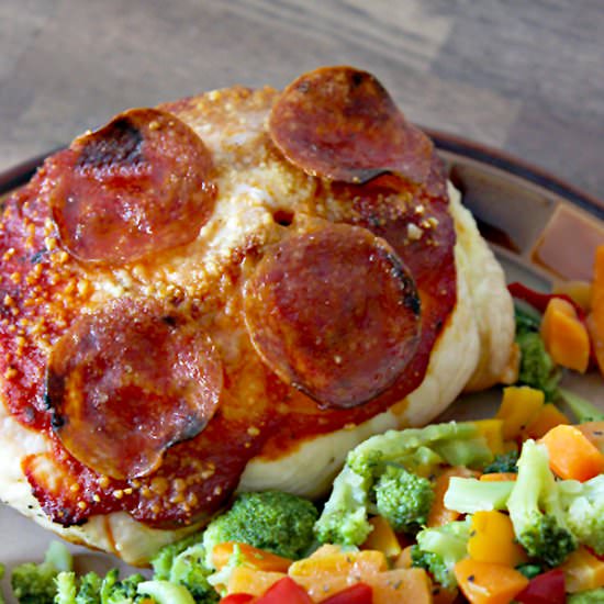 Pizza Stuffed Chicken Breasts