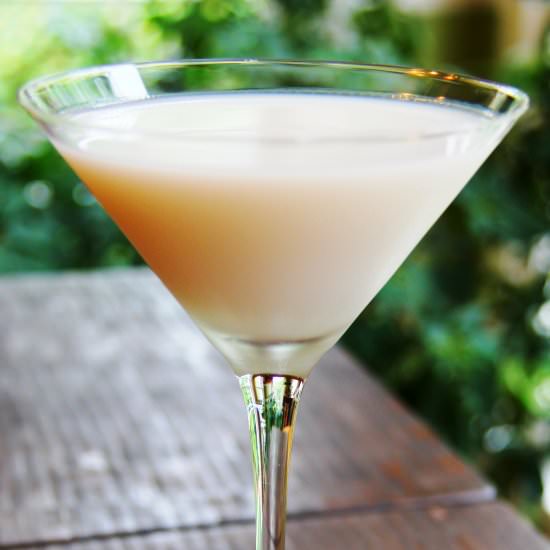 White Chocolate Coconut Martini