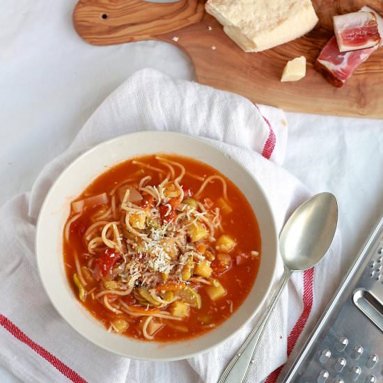 Hearty Minestrone Soup