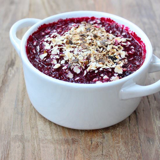 Breakfast Berry Crumble
