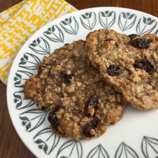 Grandma’s Oatmeal Raisin Cookies
