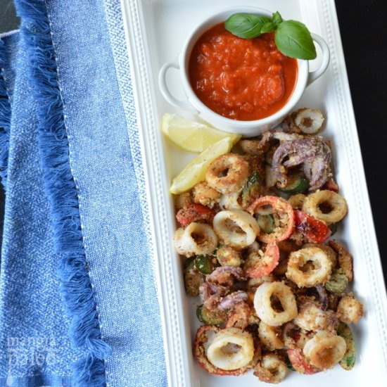Paleo Fried Calamari