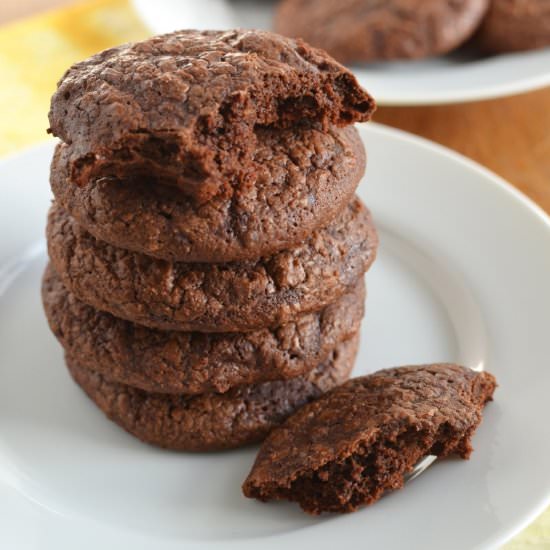 Chocolate Fudge Cookies