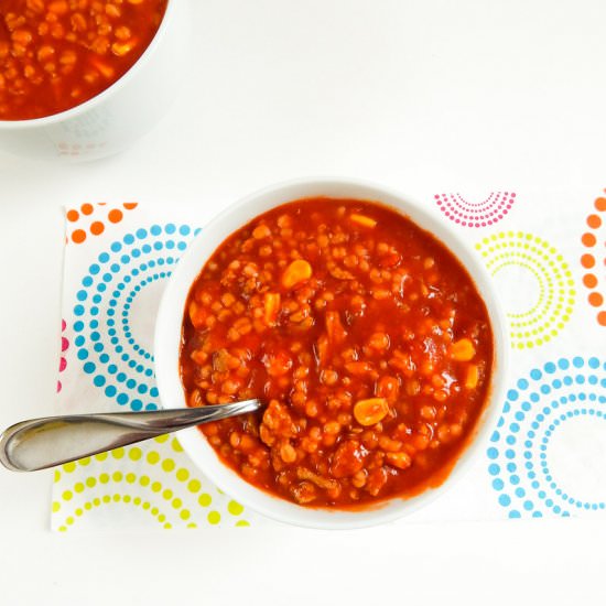 Clean Eating Turkey Barley Chili