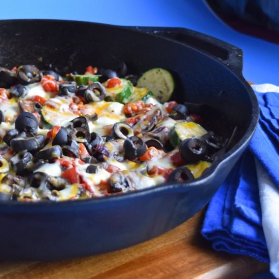 Crustless Skillet Pizza