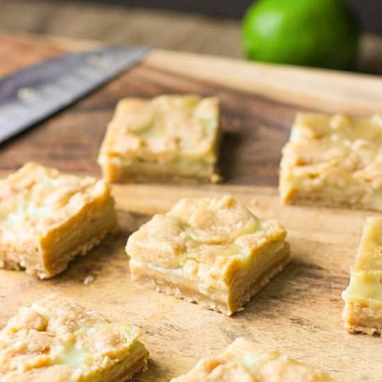 Coconut Lime Curd Bars