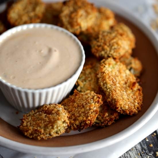 Oven Baked PIckle Chips