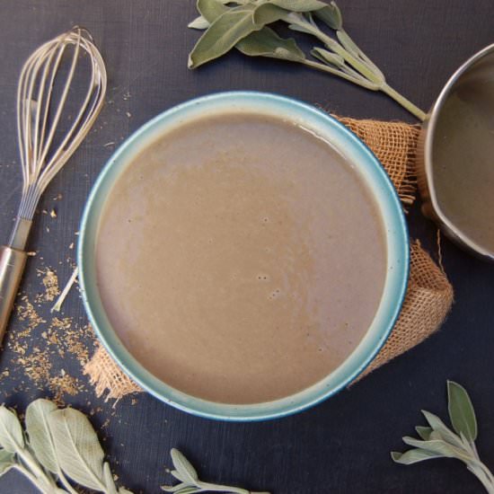 Easy Vegan Mushroom Gravy