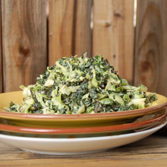 Kale Brussels Salad