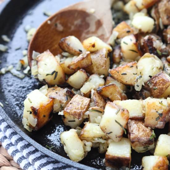 Rosemary Garlic Potatoes