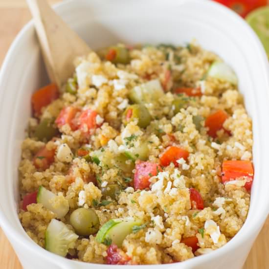 Mediterranean Quinoa Salad