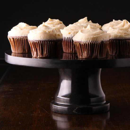 Cupcakes with Brown Butter Frosting