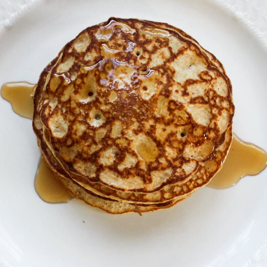 Oatmeal Protein Pancakes