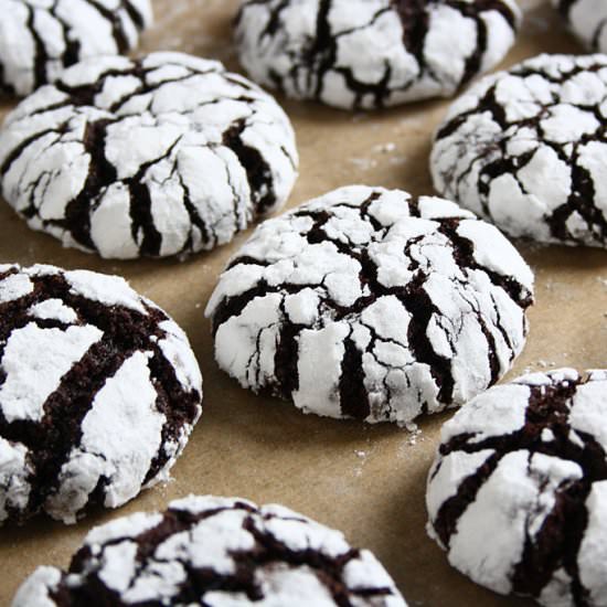 chocolate crinkles