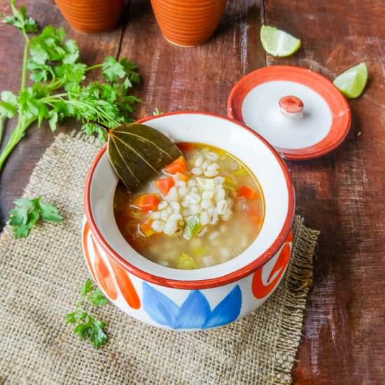 Barley soup
