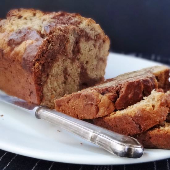 Chocolate & Peanut Banana Bread