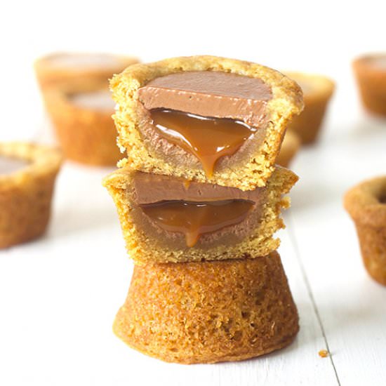 Twix Cookie Cups