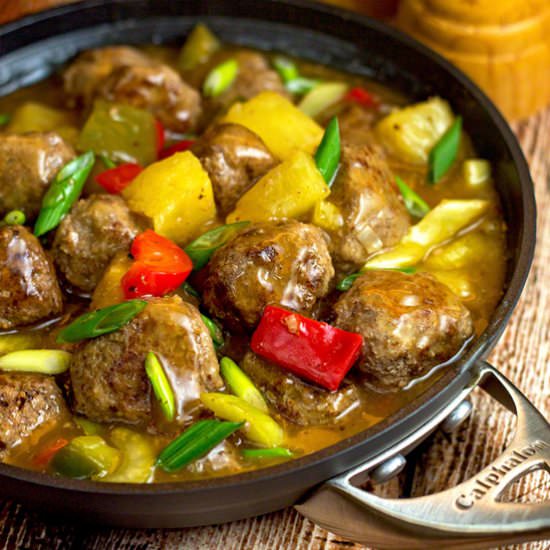 Maria’s Sweet & Sour Meatballs